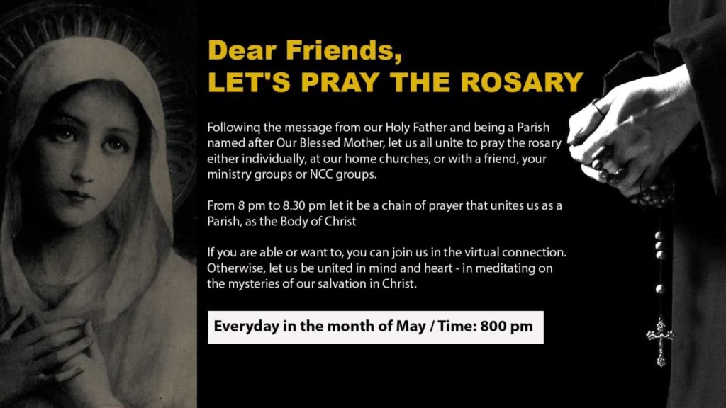 Pray The Rosary With Us – Church Of St Mary Of The Angels