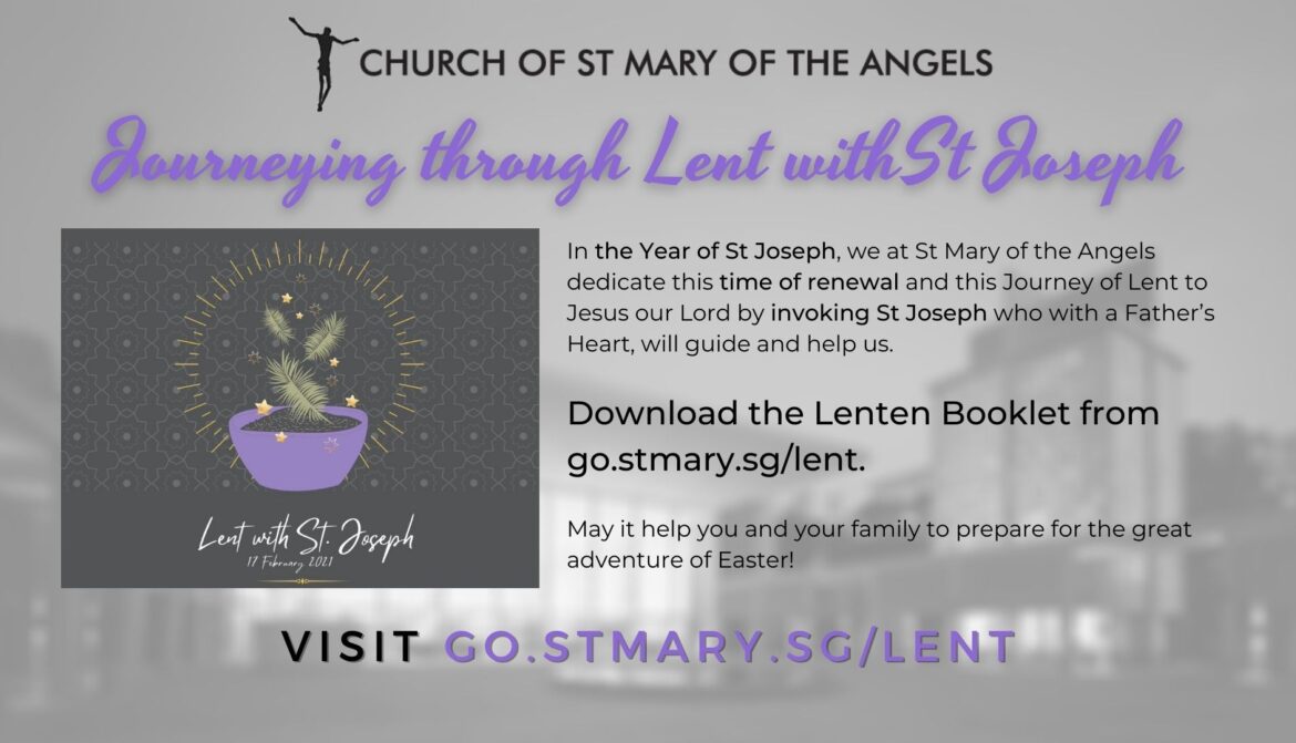 St Mary of the Angels Lent with St Joseph