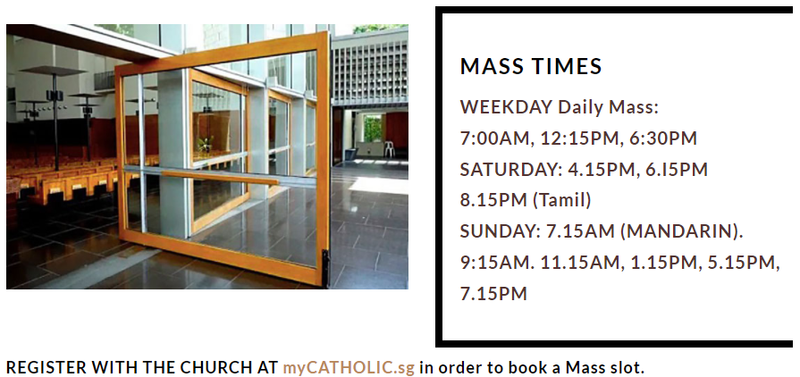 Mass Timings
